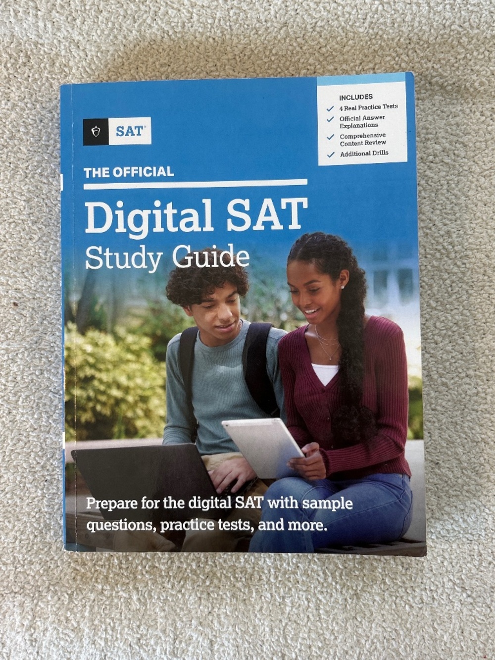 Official Digital SAT Study Guide Book